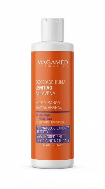 Magamed Doccia Schiuma Nota Di Mango Papaya Ananas 250 ML